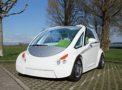 White Softcar concept vehicle